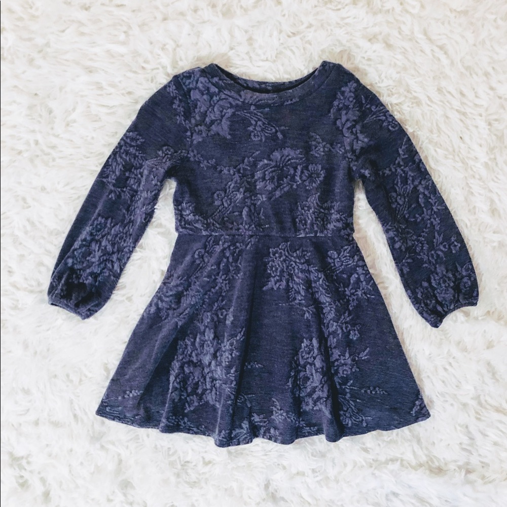 Gianni Bini Blue Floral Dress in Girls Size 6 💙
